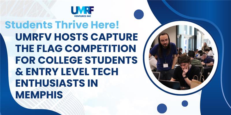 press release image of UMRFV's first CTF event
